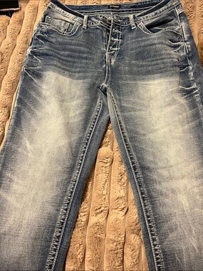 Flamingo Button-Fly jeans